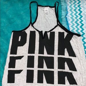 VS PINK crop tank top